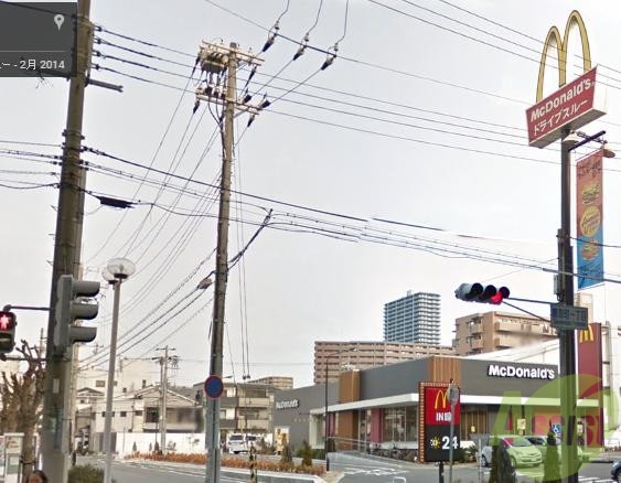 飲食店　マクドナルド2号線須磨店（飲食店）まで234m