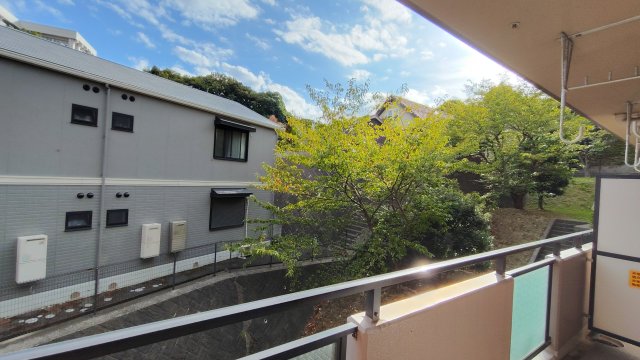 眺望　ベランダからの展望でございます。