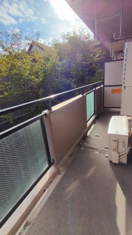 バルコニー　明るいバルコニーです♪