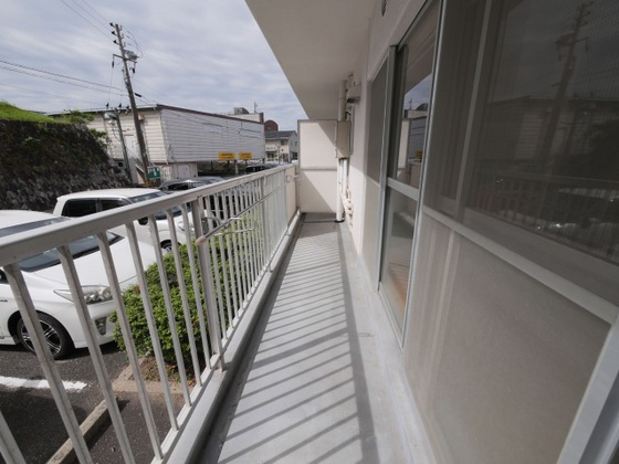 バルコニー　※別部屋の写真です