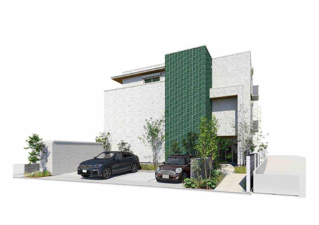 建物外観　完成予想図