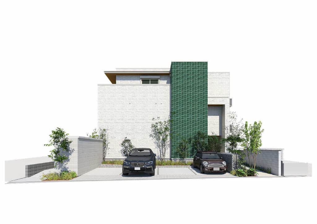 建物外観　完成予想図