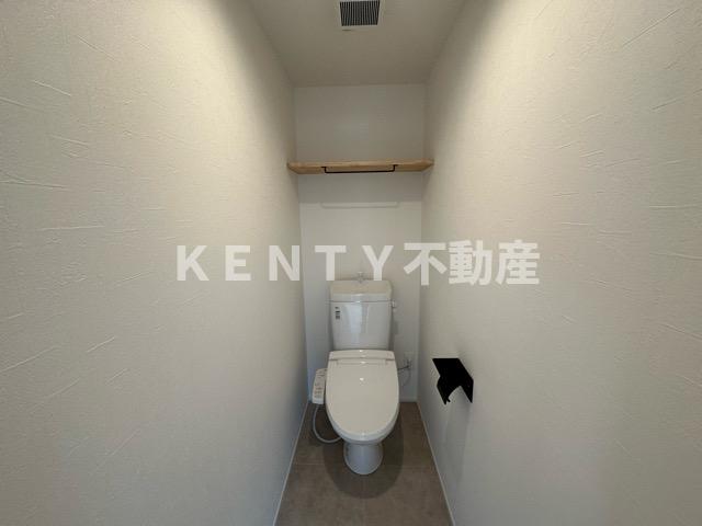 トイレ　ゆったりとした空間のトイレです
