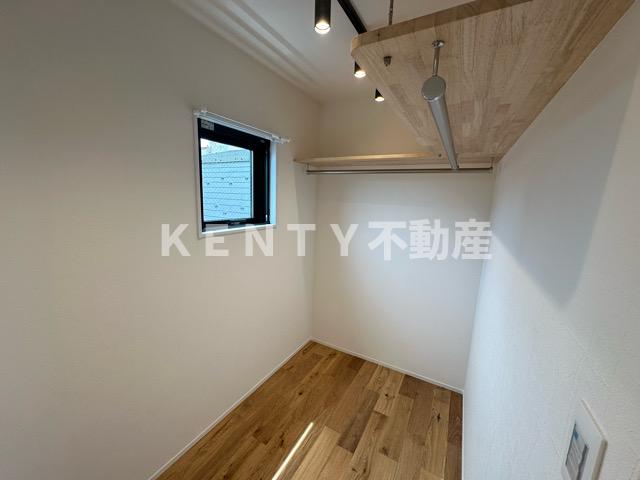 収納　たっぷりとした収納スペースです