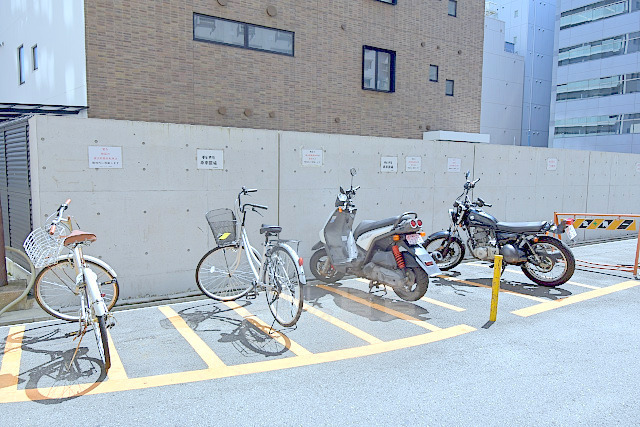 その他共有部分　バイク置場