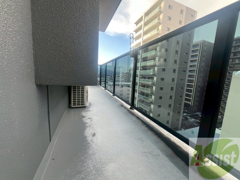 バルコニー　バルコニーです。洗濯物を干したり一息ついたりできますね！