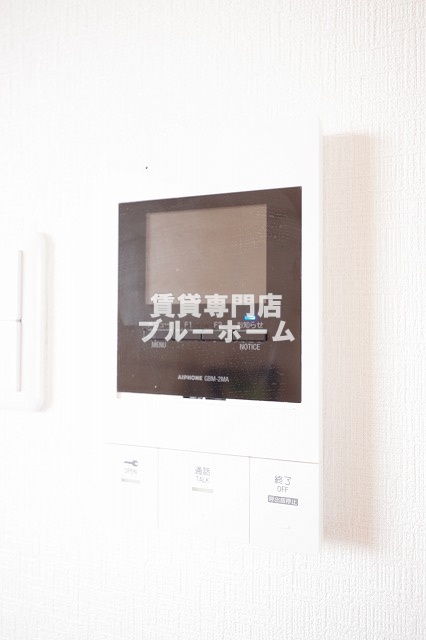 セキュリティ　安心のモニター付きインターホン！