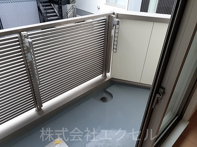 バルコニー　南向きです。
