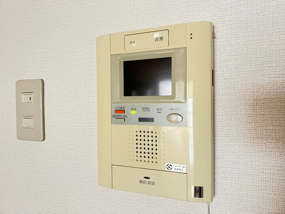セキュリティ　※別部屋の写真です