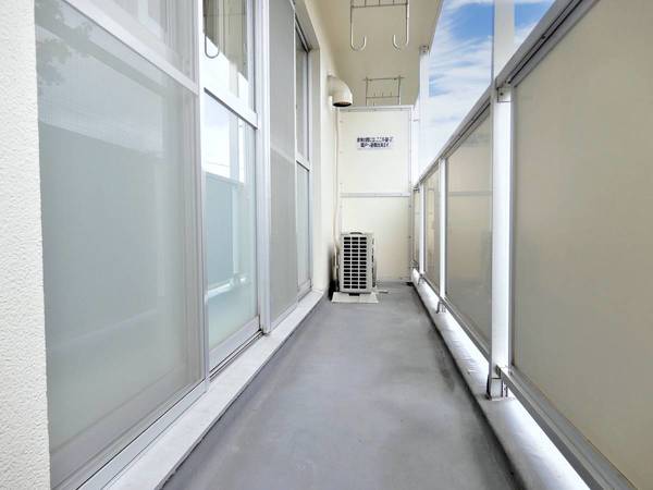 バルコニー　ビレッジハウスの同一物件・同一タイプの間取りの写真です