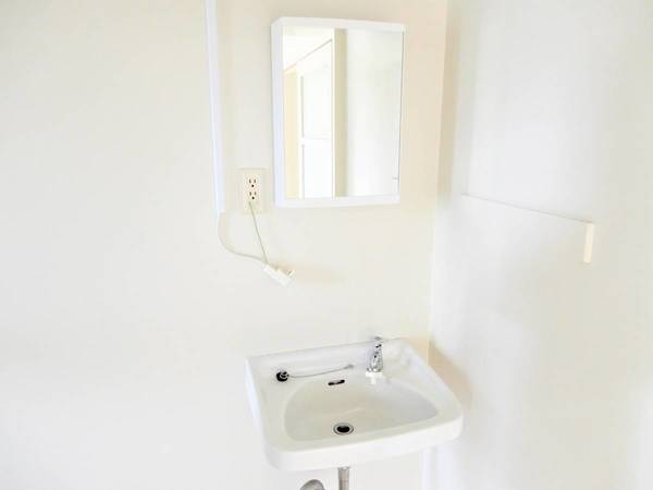 洗面設備　ビレッジハウスの同一物件・同一タイプの間取りの写真です