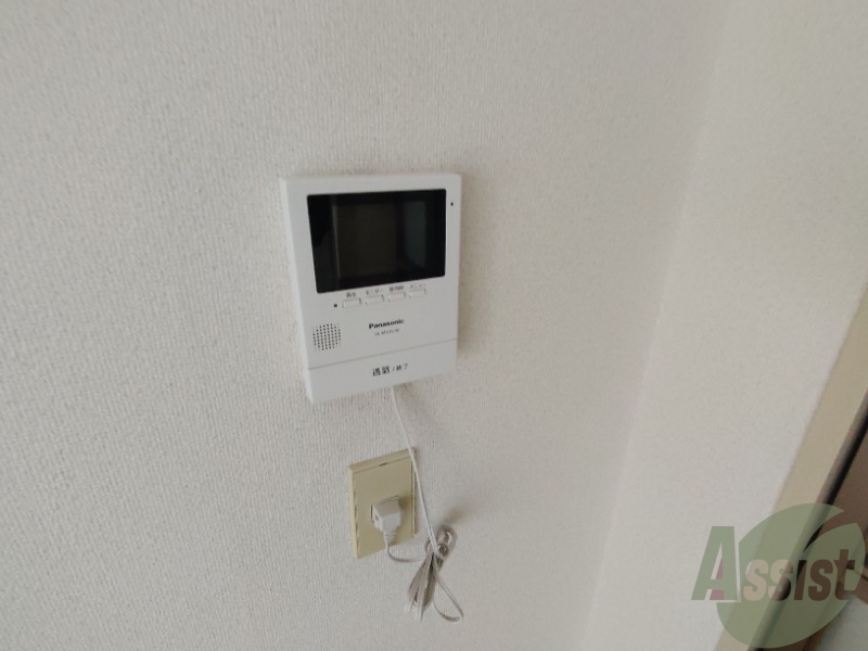 その他設備　モニター付きインターホンで急な来客にも対応できます。