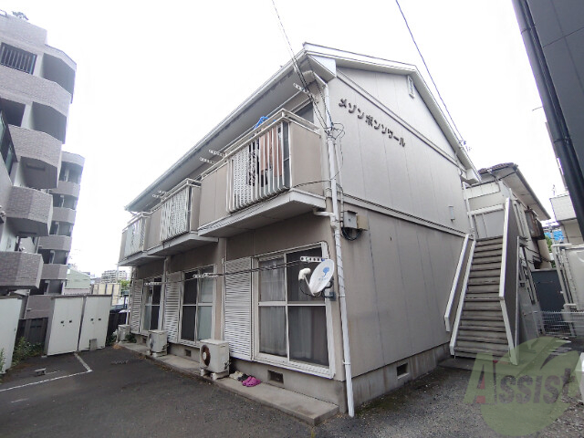 建物外観　仙台市泉区市名坂「メゾン・ボンソワール」