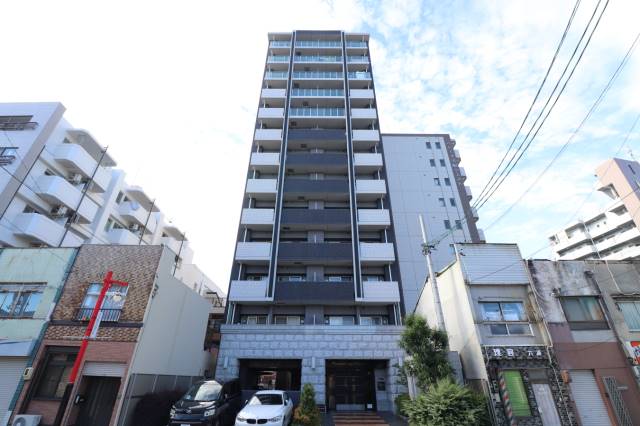 建物外観　名古屋駅まで徒歩圏内のアクセス、セキュリティの良いお部屋です