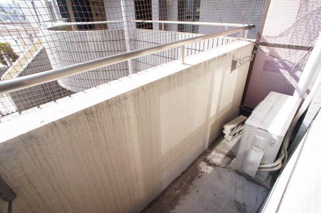 バルコニー　広々としたバルコニーです