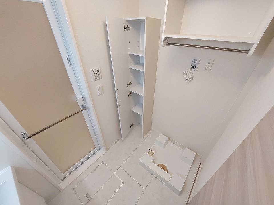 洗面設備　洗濯機置場