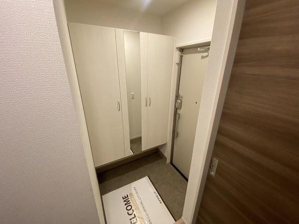 玄関　シューズボックス！