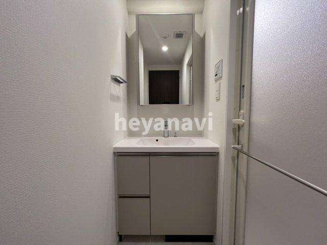 洗面設備　他号室　同施工参考写真