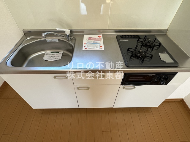 キッチン　グリル付！お魚も焼けます☆お料理の幅も広がりますね♪