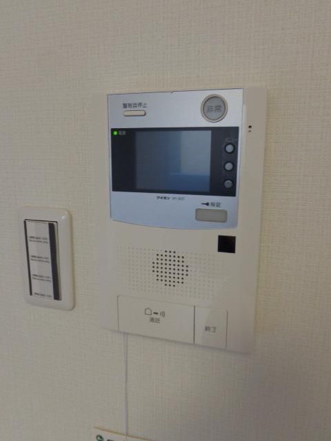 セキュリティ　モニター付きインターホン