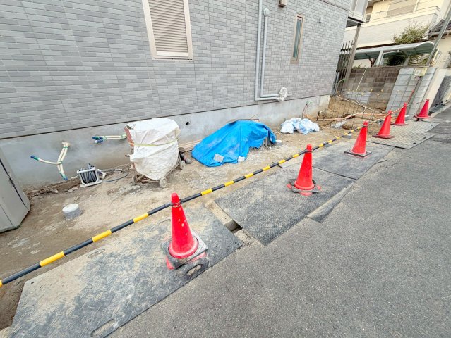 駐車場　敷地内には入居者専用の駐輪スペースもあります。