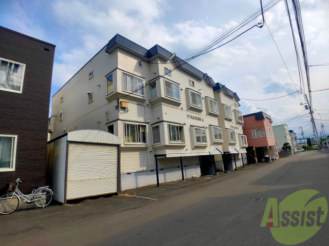 建物外観　札幌市北区北二十八条西「マクセル北２８条」