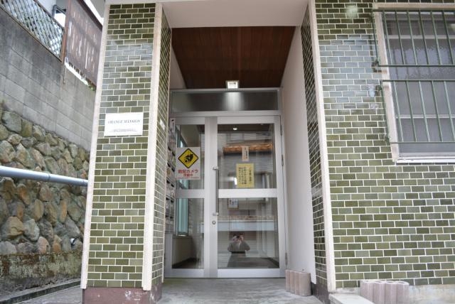 エントランス　管理もしっかり。