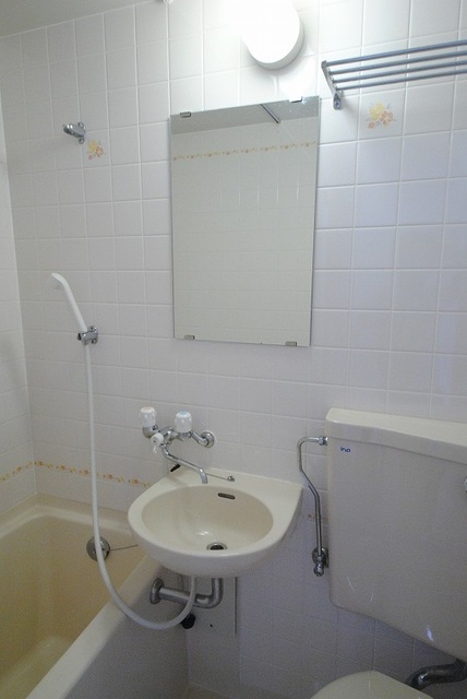 洗面設備　写真は３１３号室