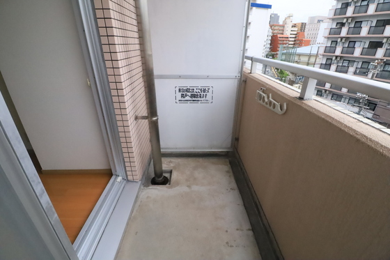 バルコニー　※別部屋の写真です