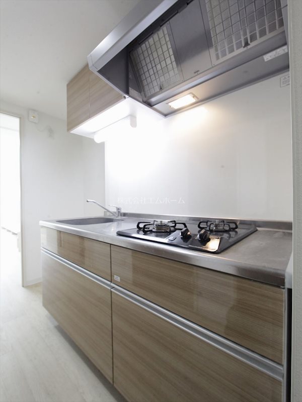 キッチン　システムキッチン（ガス2口コンロ）