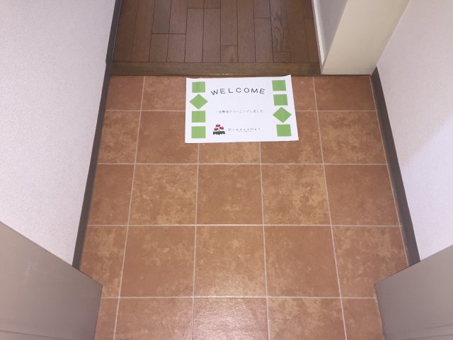 玄関　落ち着いた玄関です