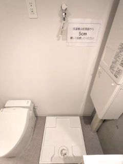 その他設備　室内洗濯機置き場です
