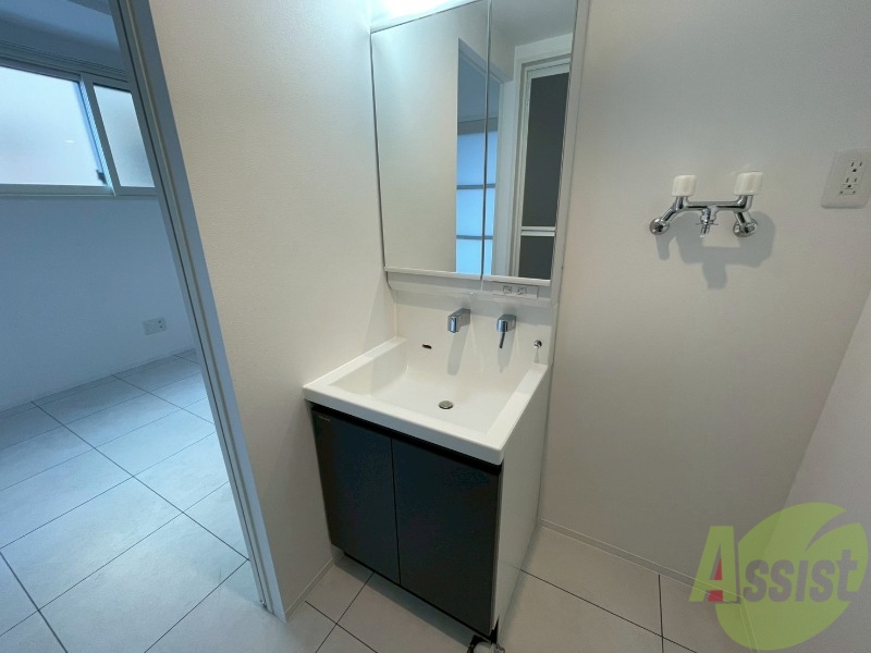 洗面設備　シャンプードレッサーで身支度もラクラクです！