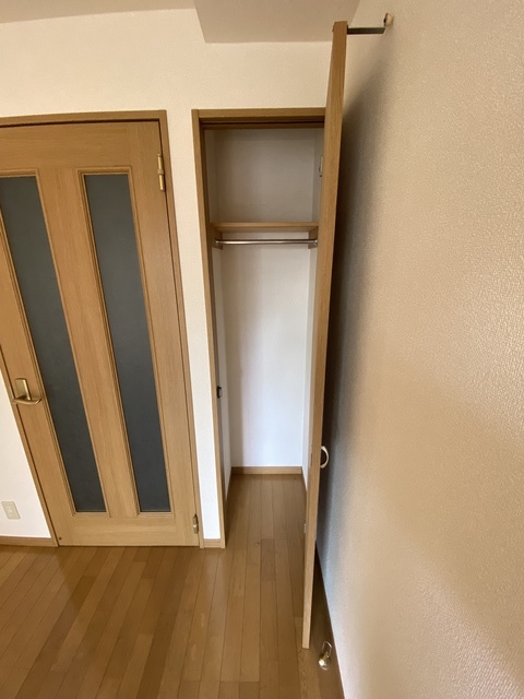 収納　便利なハンガーラック。