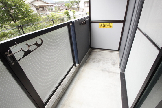 バルコニー　※別部屋の写真です
