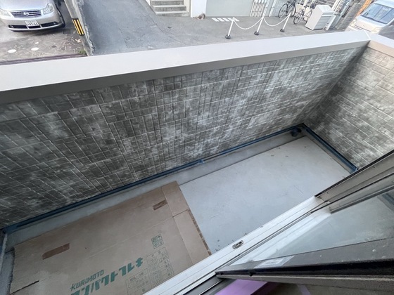 バルコニー　※別部屋の写真です