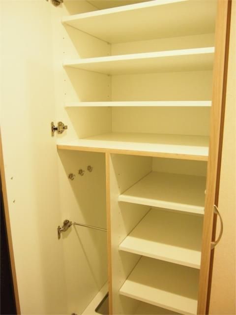 収納　大きなスペースがあり、収納には困りません