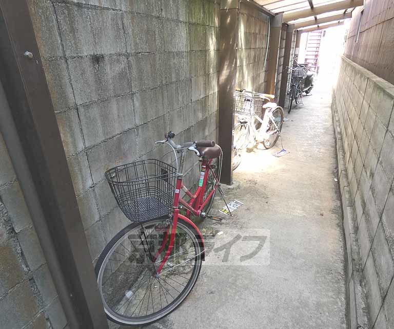 駐車場　駐輪場です。