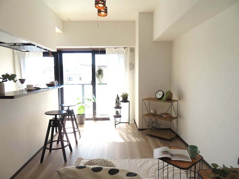 居室・リビング　LDK（同間取り6Fのお部屋です）