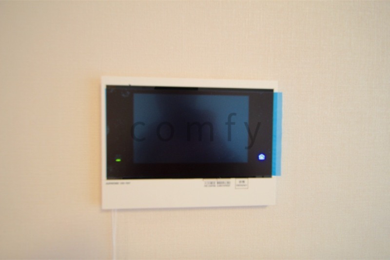 セキュリティ　モニター付きインターホン