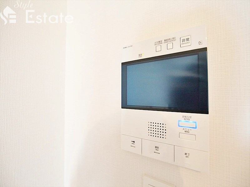 セキュリティ　モニター付きインターホン
