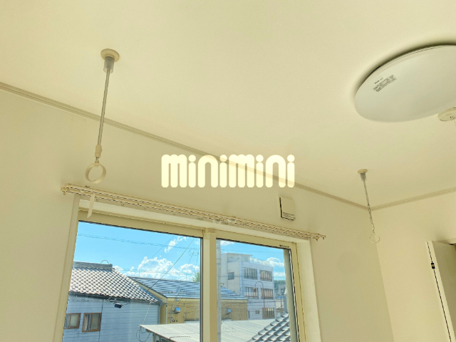 その他　室内物干しが嬉しいですね。