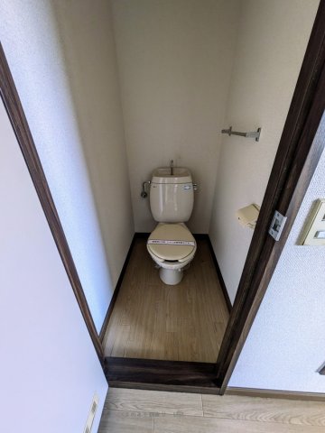 トイレ　落ち着いた色調のトイレです タウニィ豊後A棟202号室　20