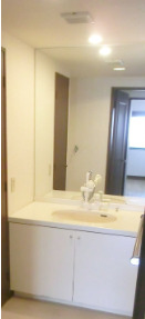 洗面設備　洗面所です※別号室の写真になります