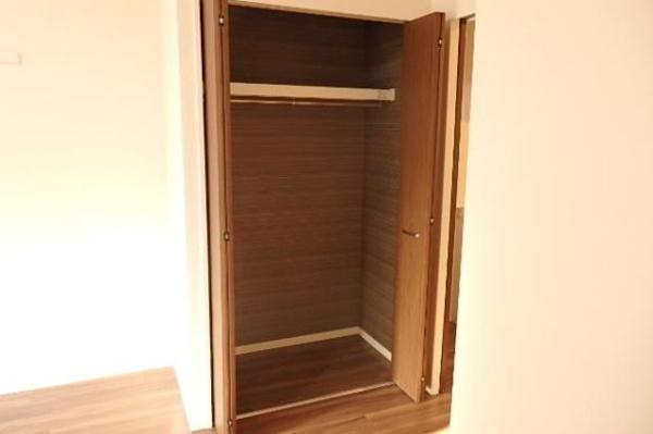 収納　クローゼット！