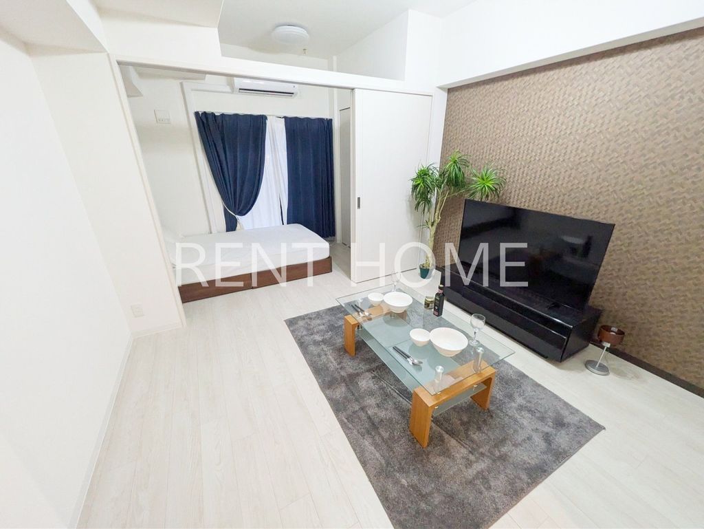 居室・リビング　リビング～洋室（モデルルームです）