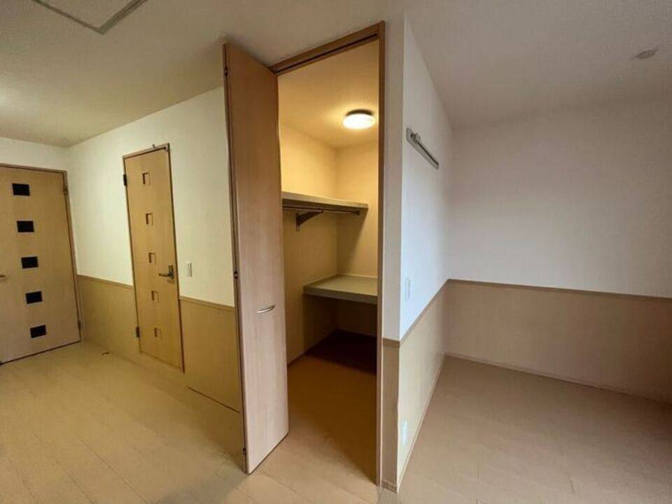 収納　ウォークインクローゼット