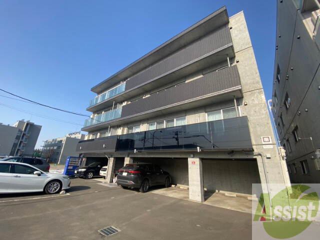建物外観　札幌市中央区南２２条西「アールズ・コート」