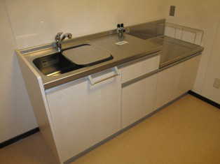 キッチン　バルコニーです！