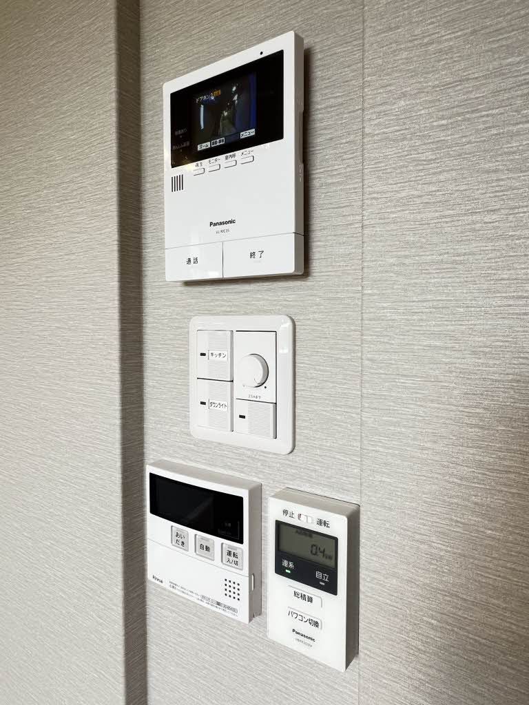 セキュリティ　モニタ付きドアホン